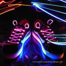 Fiber Optic LED Flashing Shoe Lace Tie for Party Dance